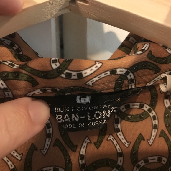 Vintage 60's Horseshoe Good Luck Shirt - Picture 3 of 5